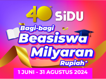 Promo SiDU Bagi-bagi Beasiswa 2024