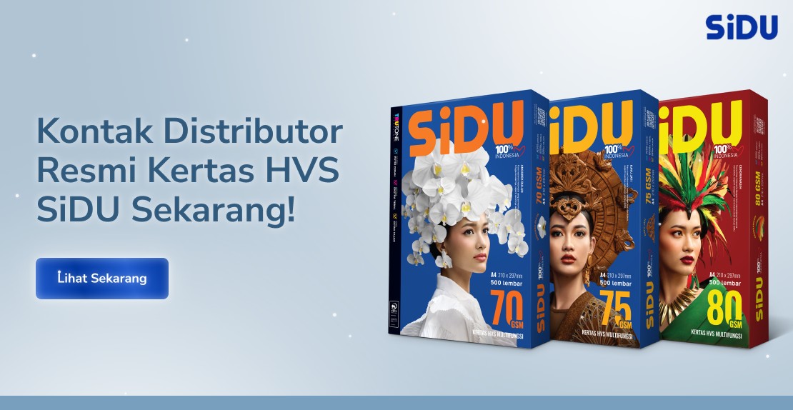 B2B Distributor Kertas HVS Sidu