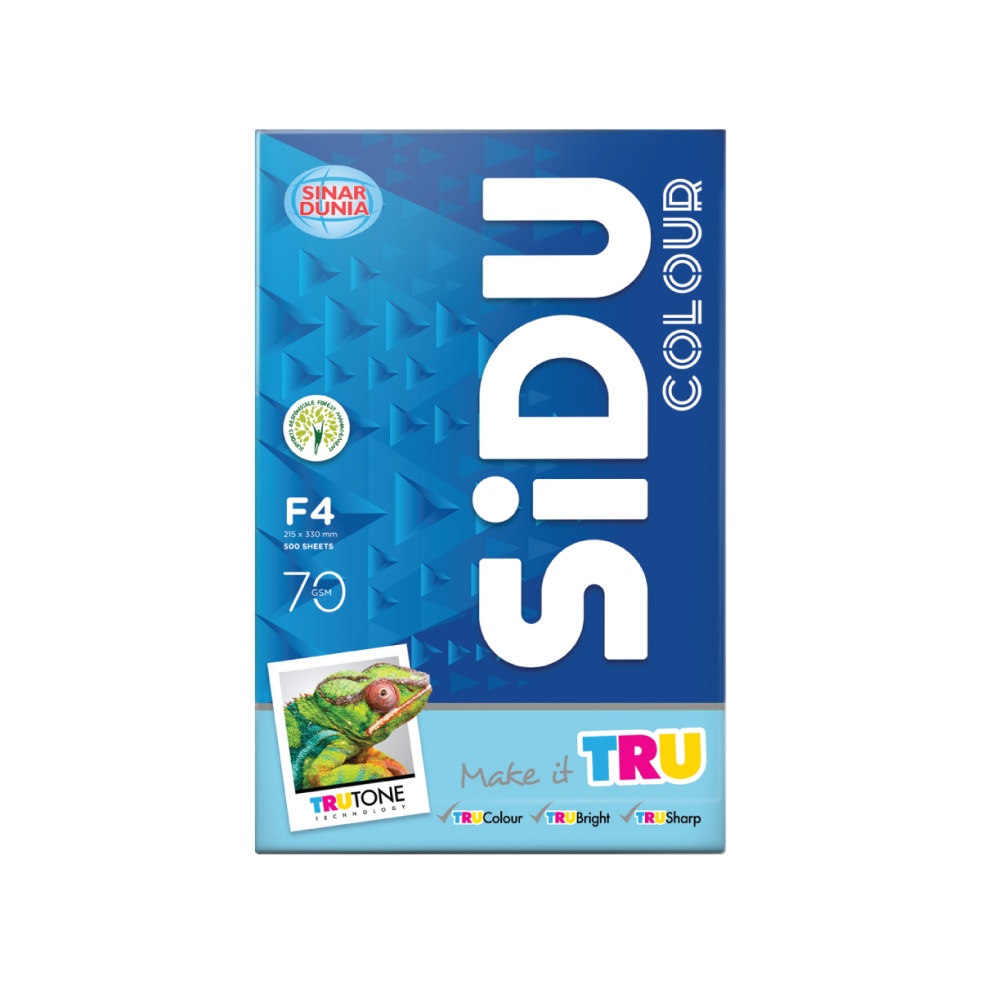 SIDU F4 70 GSM Berwarna